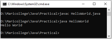 Install JDK, Write a simple Hello World | Similar Java Program, Compilation, Debugging, Executing Using Java Compiler and Interpreter